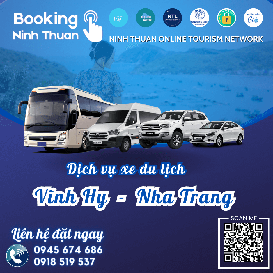 Đặt thuê xe từ Vĩnh Hy đi Nha Trang trọn gói giá tốt nhất